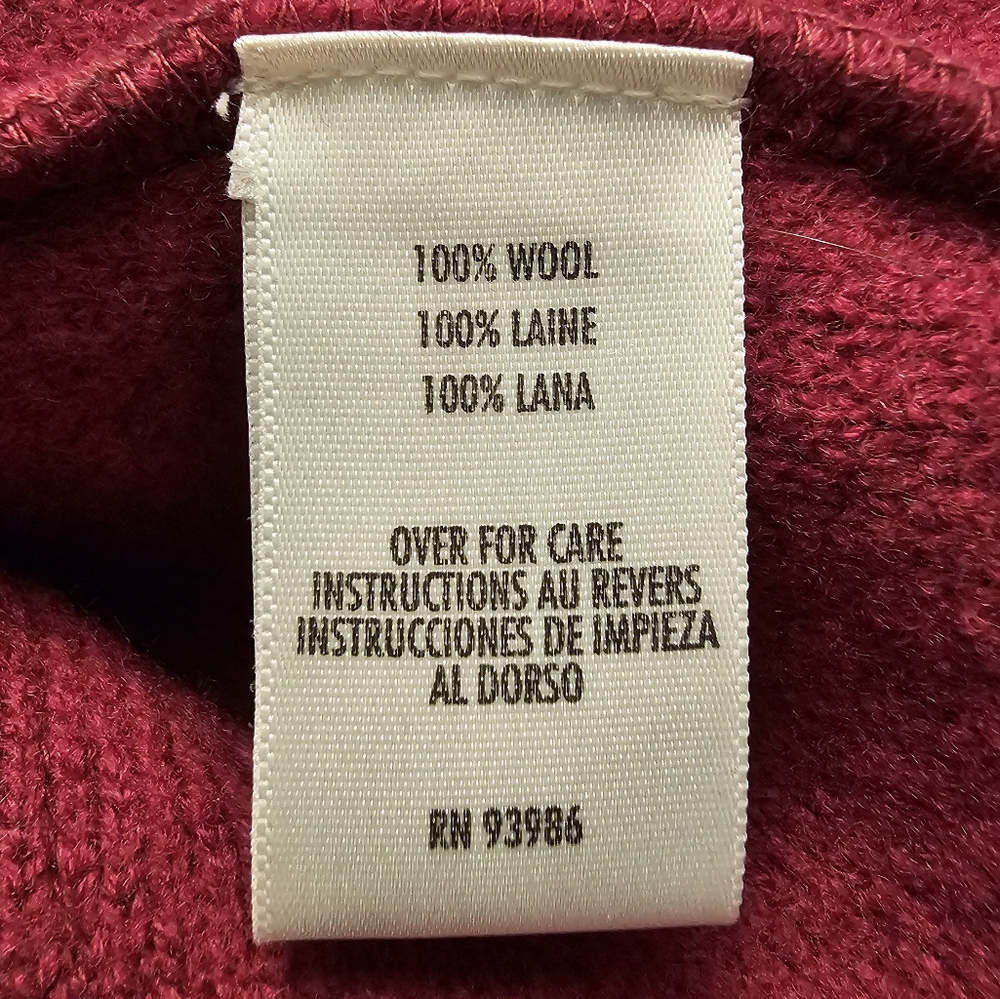 Petite Sophisticate 100% Boiled Wool Jacket | Like New | SP | Raspberry Pink - Picture 14 of 15